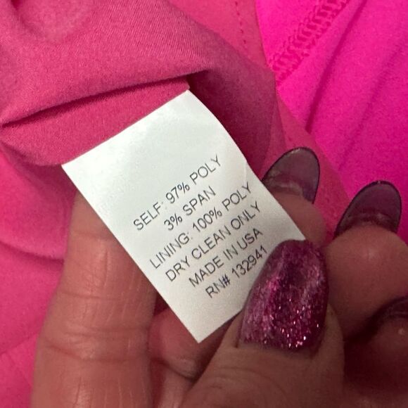 AMANDA UPRICHARD X REVOLVE pink halter v neck open back mini dress size small - Picture 7 of 7